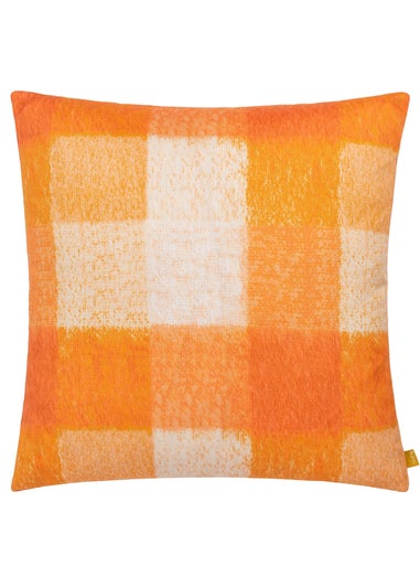 furn. Alma Checked Filled Cushion (50cm x 50cm x 8cm)
