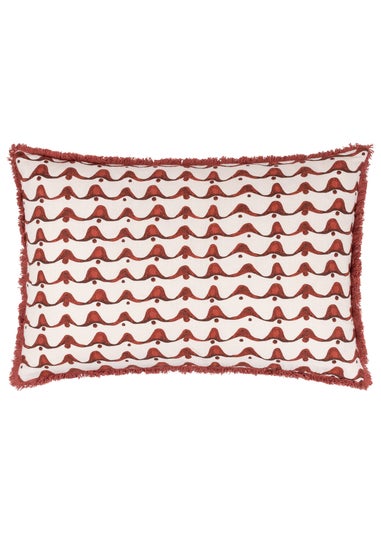 Hoem Avery Geometric Filled Cushion (40cm x 60cm x 8cm)