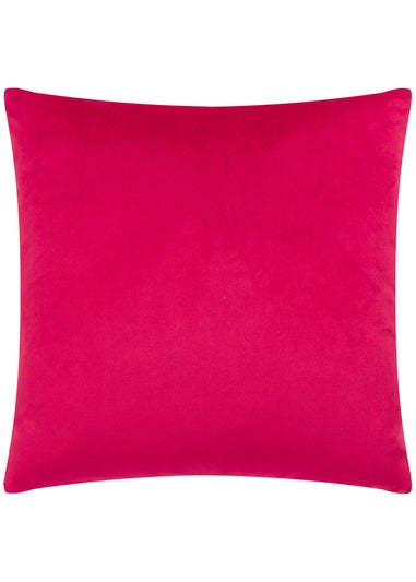 Heya Home Big Love Velvet Filled Cushion (45cm x 45cm x 8cm)