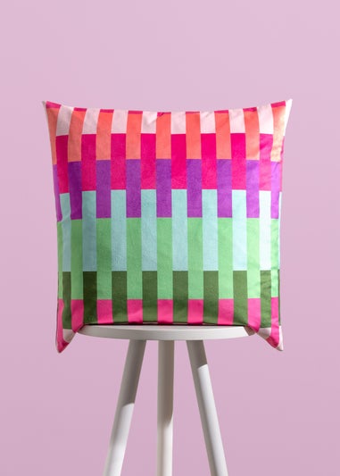Heya Home Dashing Velvet Filled Cushion (45cm x 45cm x 8cm)