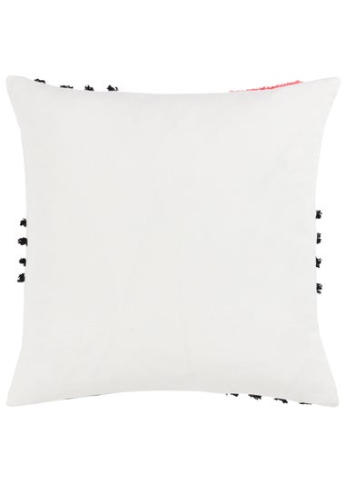 Heya Home Elmer Tufted Filled Cushion (45cm x 45cm x 8cm)
