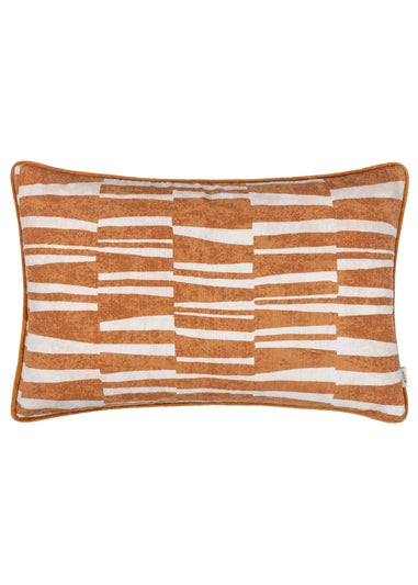 Hoem Piper Geometric Filled Cushion (40cm x 60cm x 8cm)