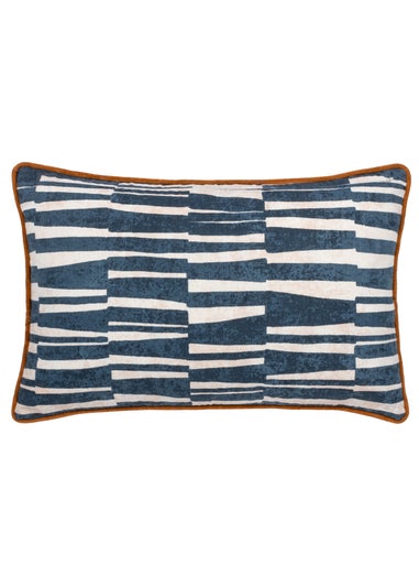 Hoem Piper Geometric Filled Cushion (40cm x 60cm x 8cm)