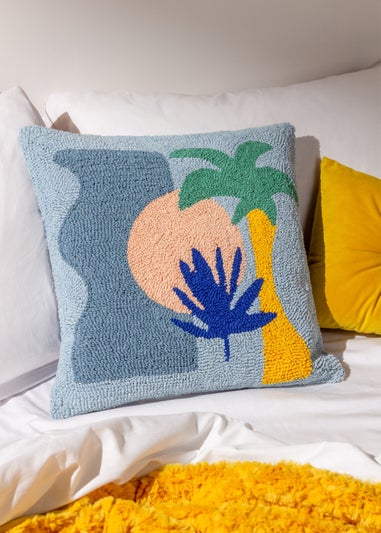 Heya Home Spritz Knitted Filled Cushion (45cm x 45cm x 8cm)
