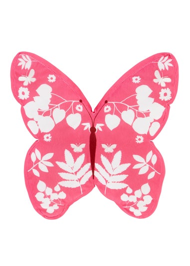 Catherine Lansfield Kids Butterfly Shaped Cushion (35x37cm)