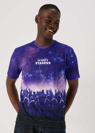 Purple Sunset Visions T-Shirt