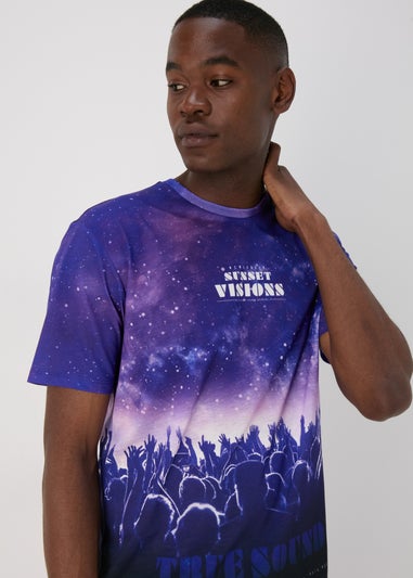 Purple Sunset Visions T-Shirt