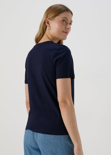 Navy Paradise Graphic T-Shirt