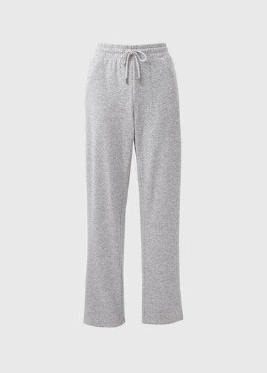 Grey Wide Leg Jogging Bottoms