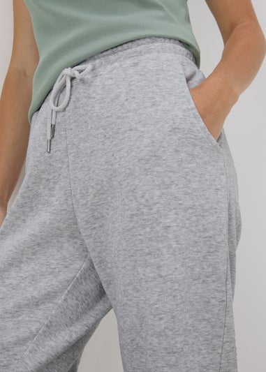 Grey Wide Leg Jogging Bottoms