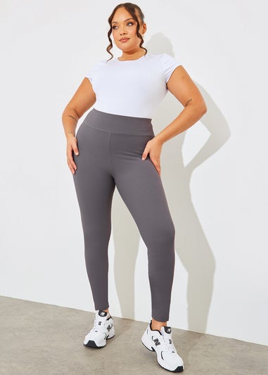 In The Style Charcoal Sculpt Fit Leggings