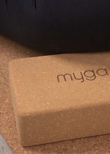 Myga Cork Eco Yoga Brick Block