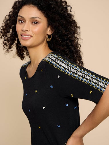 Addison Besticktes Kleid
