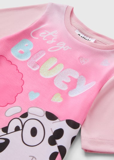 Bluey Girls Pink Nightie (18mths-6yrs)