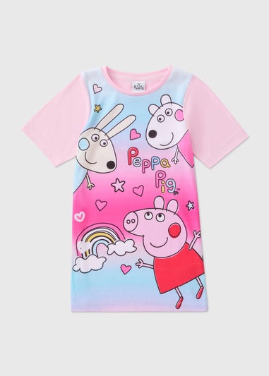 Peppa Pig Kids Pink Nightie (9mths-5yrs)