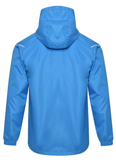 Umbro Kids Sky Blue Hooded Waterproof Jacket (7-13yrs)