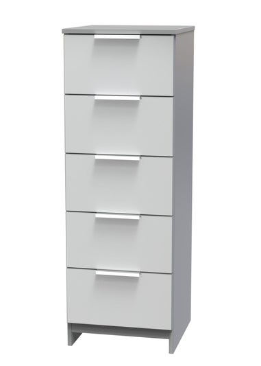 Ready Assembled Panama 5 Drawer Tallboy
