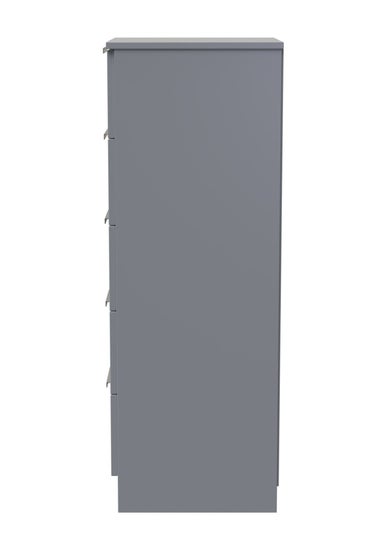 Ready Assembled Panama 5 Drawer Tallboy