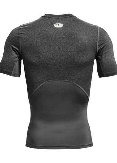 Under Armour Grey/Black Short-Sleeved Compression Shirt