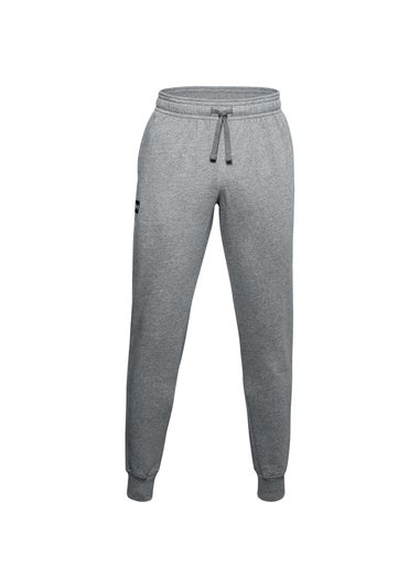 Under Armour Light Grey Rival Jogging Bottoms