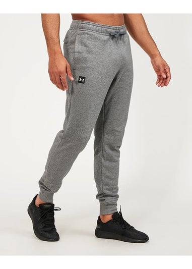 Under Armour Light Grey Rival Jogging Bottoms