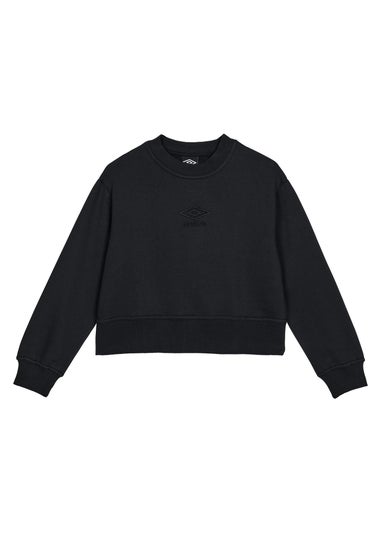Umbro Black Core Boxy Sweatshirt