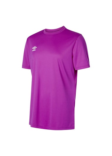 Umbro Purple Club Short-Sleeved Jersey