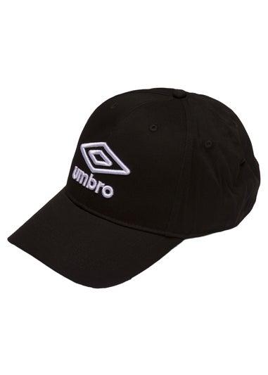 Umbro Black/White Logo Cap