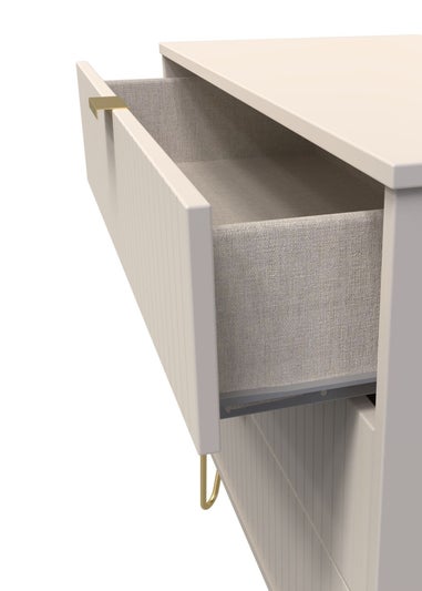Ready Assembled Lisbon 3 Drawer Chest