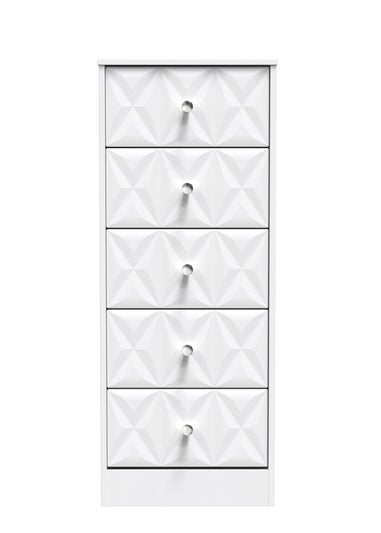 Ready Assembled Toronto 5 Drawer Tallboy