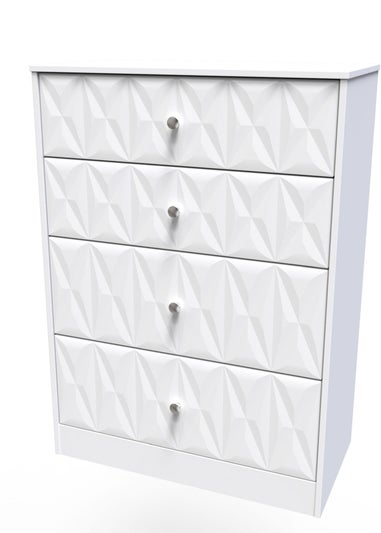 Ready Assembled Toronto 4 Drawer Deep Chest