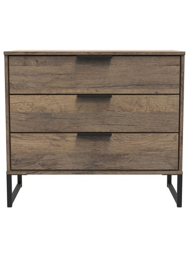 Ready Assembled Milano 3 Drawer Chest