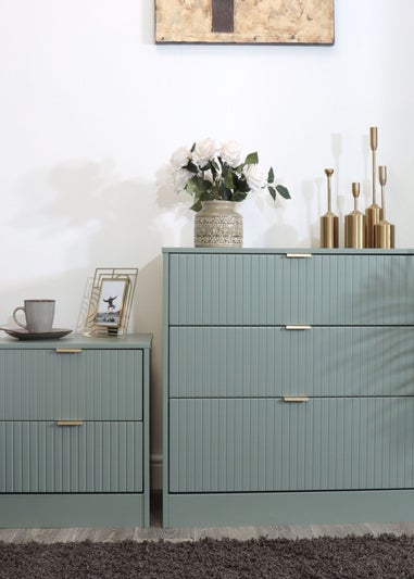 Ready Assembled Atlanta 5 Drawer Tallboy