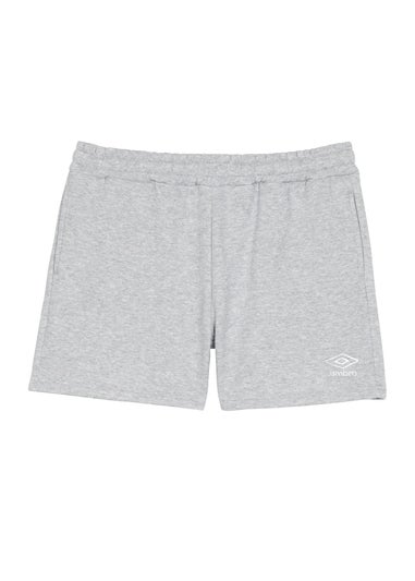 Umbro Grey/White Core Sweat Shorts