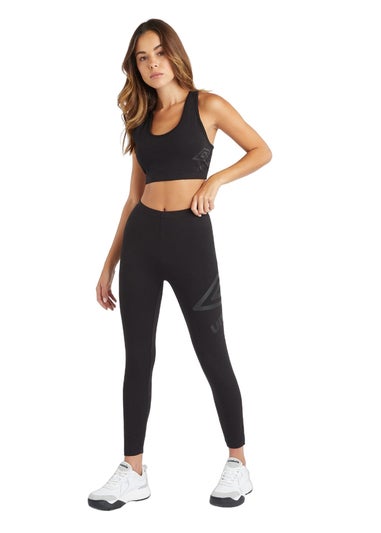 Umbro Black Core High Waist Leggings