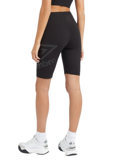 Umbro Black Core Big Logo Cycling Shorts