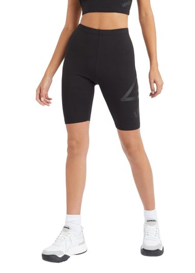 Umbro Black Core Big Logo Cycling Shorts