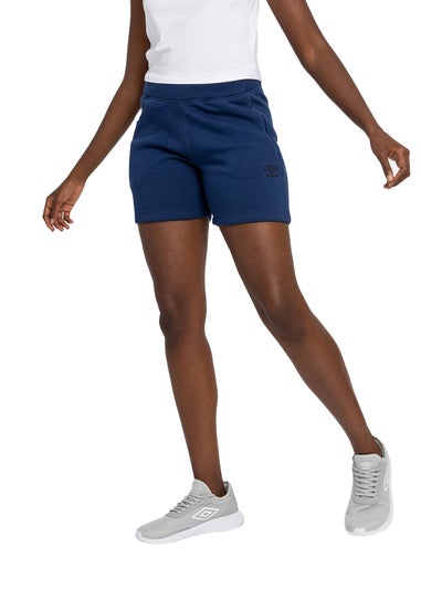 Umbro Navy Pro Elite Fleece Shorts