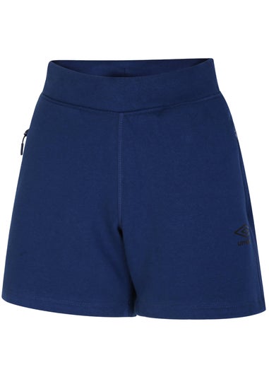 Umbro Navy Pro Elite Fleece Shorts