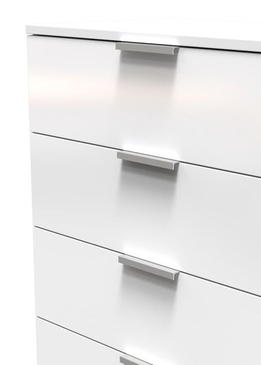 Ready Assembled Panama 5 Drawer Chest