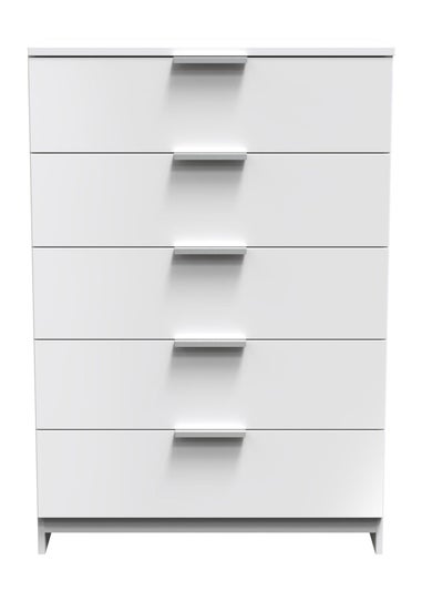 Ready Assembled Panama 5 Drawer Chest