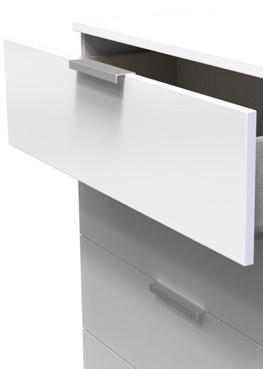 Ready Assembled Panama 5 Drawer Chest