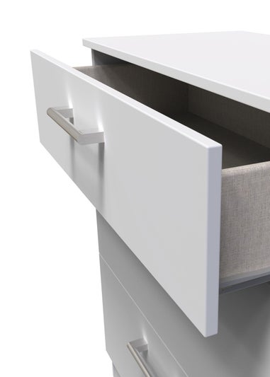 Ready Assembled Bari 3 Drawer Deep Chest