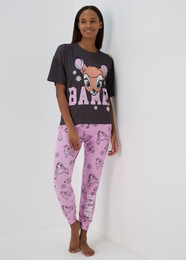 Disney Grey Bambi Pyjama Set