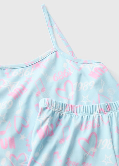 Girls Mint 1989 Strappy Pyjama Set (4-13yrs)