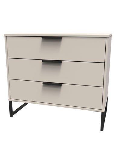 Ready Assembled Milano 3 Drawer Chest