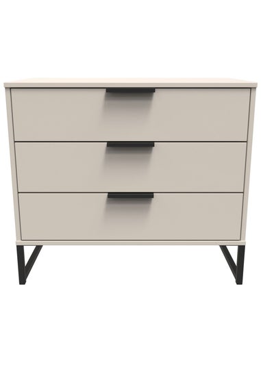 Ready Assembled Milano 3 Drawer Chest