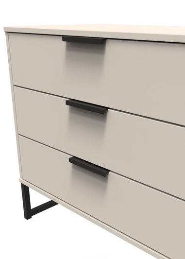 Ready Assembled Milano 3 Drawer Chest