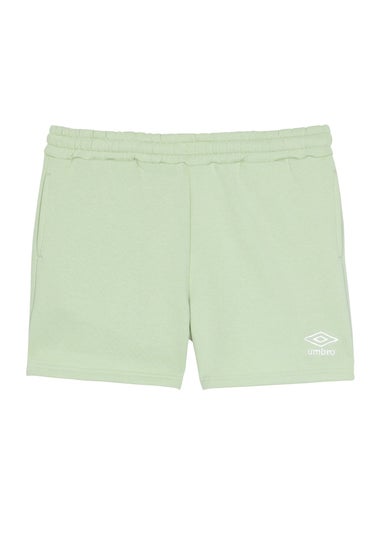 Umbro Green/White Core Sweat Shorts