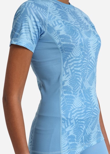Umbro Sky Blue Pro Training Printed T-Shirt